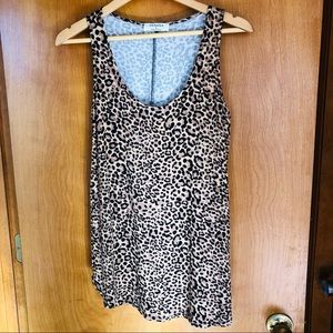 Leopard print tank by Zenana